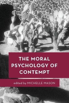 Cover Moral Psychology of Contempt