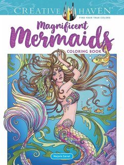 Creative Haven Magnificent Mermaids Coloring Book - Sarnat, Marjorie