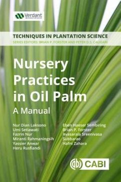 Nursery Practices in Oil Palm - Laksono, Nur Dian; Zahara, Hafni; Setiawati, Umi; Nur, Fazrin; Rahmaningsih, Miranti; Anwar, Yassier; Rusfiandi, Heru; Sembiring, Eben Haeser; Forster, Brian P; Subbarao, Avasarala Sreenivasa