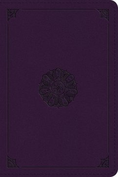 ESV Large Print Bible (Trutone, Lavender, Emblem Design)