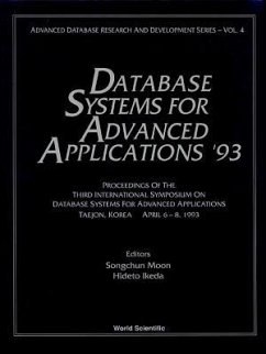 Database Systems for Advanced Applications '93 - Proceedings of the 3rd International Symposium on Database Systems for Advanced Applications