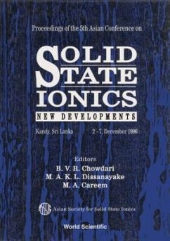 Solid State Ionics: New Developments - Proceedings of the 5th Asian Conf