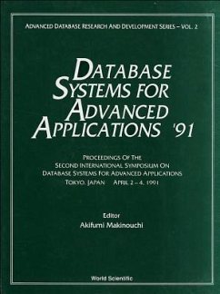 Database Systems for Advanced Applications '91 - Proceedings of the 2nd International Symposium on Database Systems for Advanced Applications