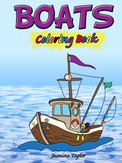 Boats Coloring Book - Taylor, Jasmine