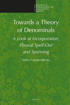 Towards a Theory of Denominals - Bleotu, Adina Camelia