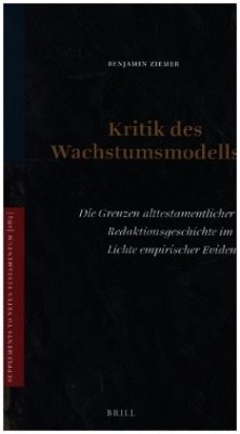 Kritik des Wachstumsmodells - Ziemer, Benjamin