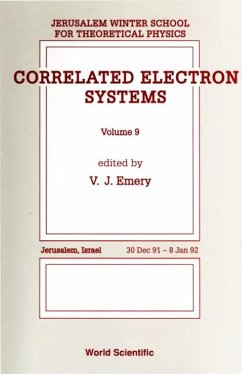 Correlated Electron Systems - Proceedings of the 9th Jerusalem Winter School for Theoretical Physics