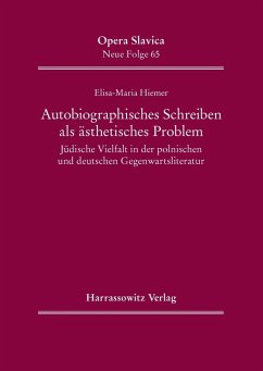 Cover Autobiographisches Schreiben als ästhetisches Problem (eBook, PDF)