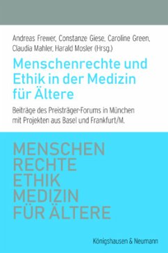 Menschenrechte und Ethik in der Medizin für Ältere