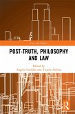 Post-Truth, Philosophy and Law (eBook, ePUB)