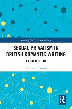 Cover Sexual Privatism in British Romantic Writing (eBook, ePUB)