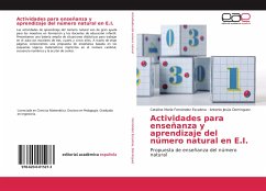 Actividades para enseñanza y aprendizaje del número natural en E.I.