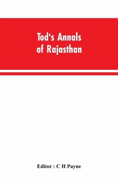 Cover Tod's Annals of Rajasthan; The Annals of the Mewar
