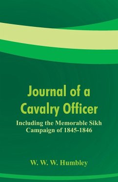 Journal of a Cavalry Officer - Humbley, W. W. W.