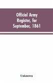 Official Army Register, for September, 1861
