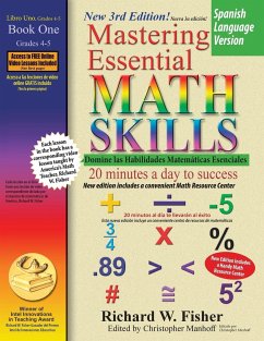 Mastering Essential Math Skills Book 1, Spanish Language Version - Fisher, Richard W