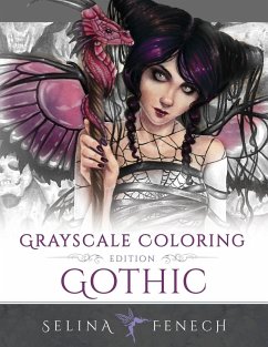 Gothic - Grayscale Edition Coloring Book - Fenech, Selina
