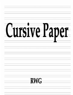 Cursive Paper - Rwg