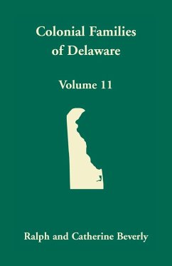 Cover Colonial Families of Delaware, Volume 11