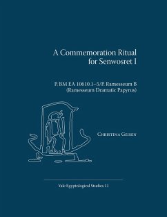 Cover Commemoration Ritual for Senwosret I (eBook, PDF)