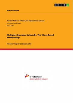 Multiplex Business Networks. The Many-Faced Relationship (eBook, PDF) - Hölscher, Martin