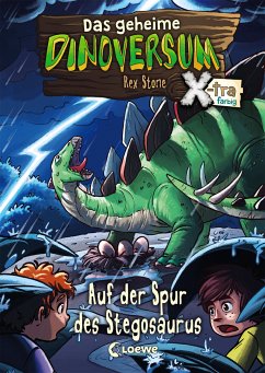 Auf der Spur des Stegosaurus / Das geheime Dinoversum X-tra Bd.7 (eBook, ePUB) - Stone, Rex