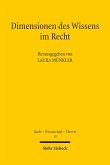 Dimensionen des Wissens im Recht (eBook, PDF)