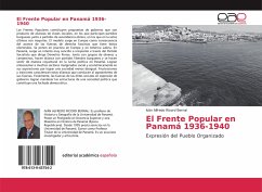 El Frente Popular en Panamá 1936-1940 - Ricord Bernal, Iván Alfredo