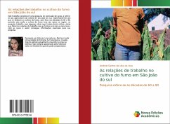 As relações de trabalho no cultivo do fumo em São João do sul
