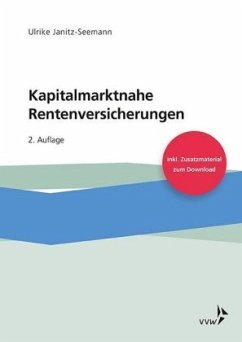 Kapitalmarktnahe Rentenversicherungen - Janitz-Seemann, Ulrike