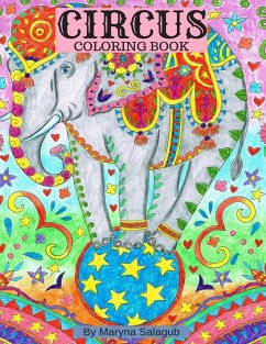 Circus coloring book - Salagub, Maryna