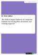 The study of impact behavior of... - Bild 1