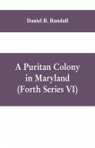 A Puritan colony in Maryland (Forth Series VI)