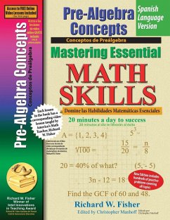 Pre-Algebra Concepts, Mastering Essential Math Skills Spanish Language Version - Fisher, Richard W