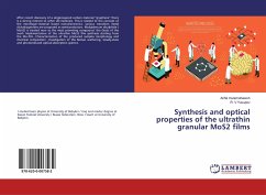 Synthesis and optical properties of the ultrathin granular MoS2 films - mulamahawsh, Anfal;Yusupov, R. V