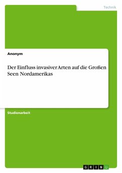Cover Der Einfluss invasiver Arten auf die Großen Seen Nordamerikas