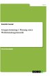 Gruppentraining I. Planung einer... - Bild 1