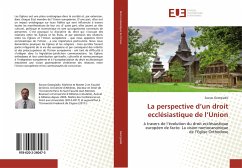 La perspective d¿un droit ecclésiastique de l¿Union - Georgiadis, Savvas