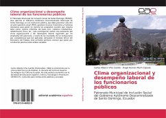 Clima organizacional y desempeño laboral de los funcionarios públicos