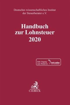 Handbuch zur Lohnsteuer 2020, m. 1 Buch, m. 1 Beilage