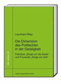 Die Dimension des Politischen in der Geistigkeit Cover Die Dimension des Politischen in der Geistigkeit