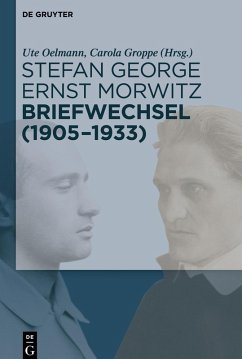 Cover Stefan George - Ernst Morwitz: Briefwechsel (1905-1933)