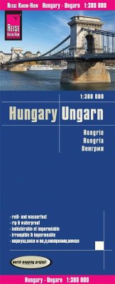 Reise Know-How Landkarte Ungarn / Hungary (1:380.000) - Peter Rump, Reise Know-How Verlag