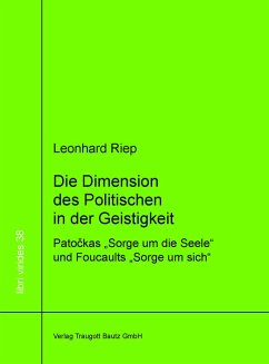 Die Dimension des Politischen in der Geistigkeit (eBook, PDF) - Riep, Leonhard