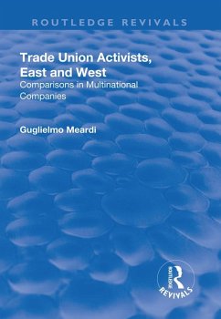Cover Trade Union Activists, East and West (eBook, ePUB)