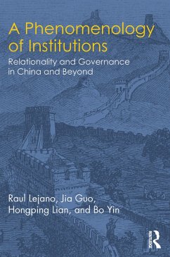 A Phenomenology of Institutions (eBook, PDF) Cover A Phenomenology of Institutions (eBook, PDF)
