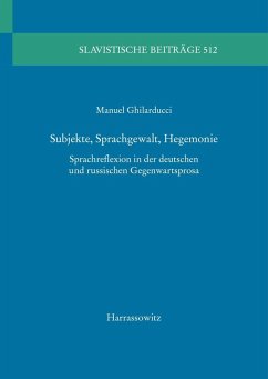 Subjekte, Sprachgewalt, Hegemonie (eBook, PDF) - Ghilarducci, Manuel