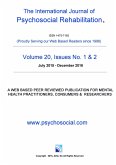 International Journal of Psychosocial Rehabilitation 20th Edition