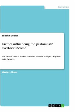 Factors influencing the pastoralists' livestock income