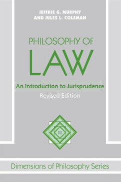Cover Philosophy Of Law (eBook, ePUB)